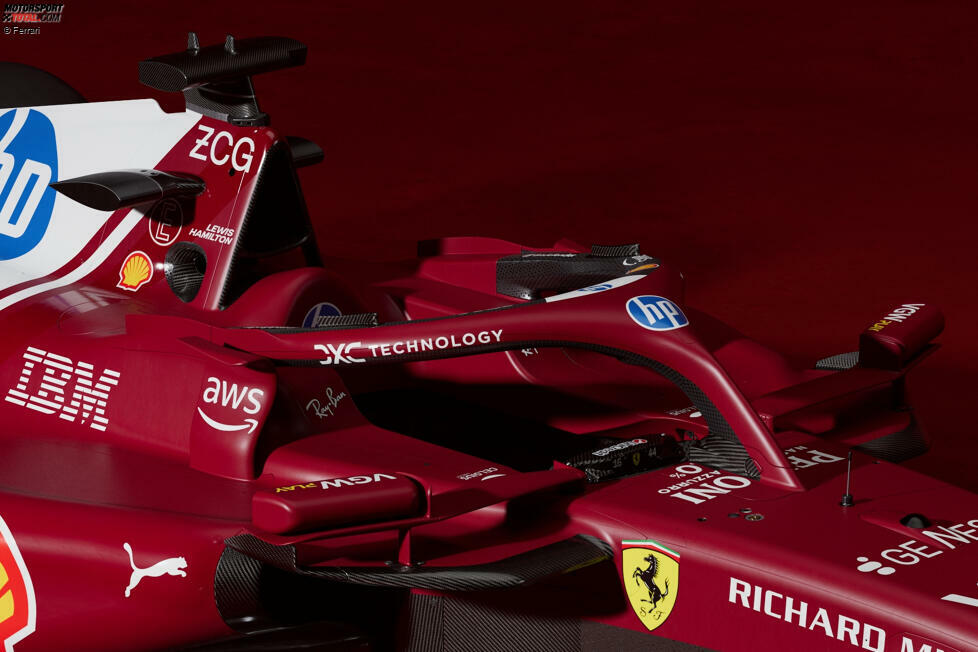 Die Airbox über dem Cockpit zum Beispiel ist ein Dreieck, wo McLaren auf eine ovale Öffnung setzt.