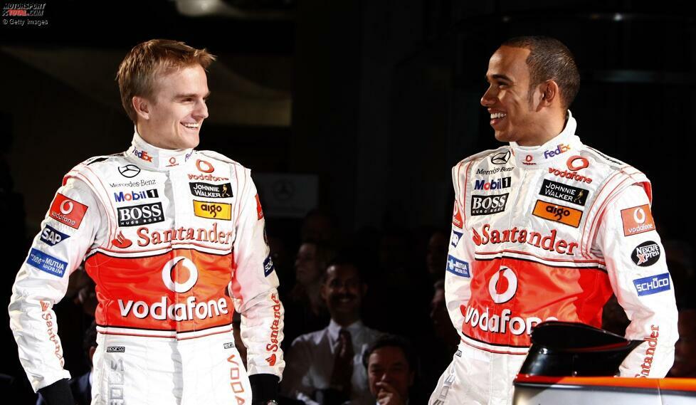 2008: Heikki Kovalainen ist nach seinem Sieg beim 