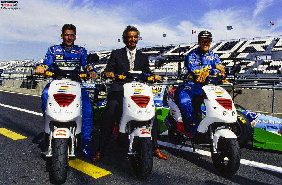 1994: Jos Verstappen als Meister der deutschen Formel 3 wird Teamkollege von Michael Schumacher bei Benetton. Doch wo 