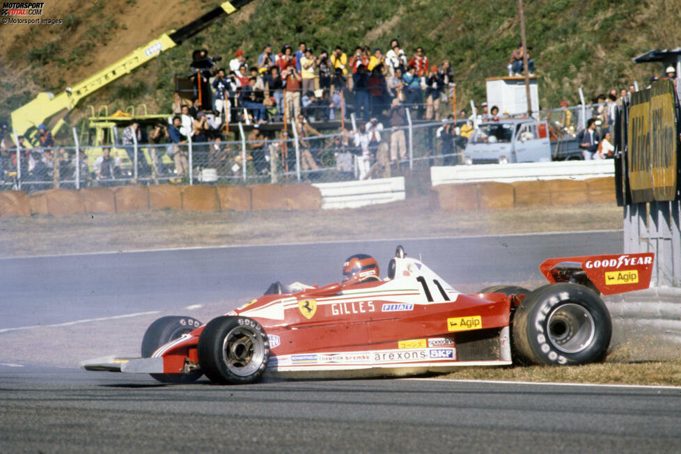Schon sein zweites Rennen für Ferrari endet vorzeitig: Villeneuve kollidiert mit Tyrrell-Fahrer Ronnie Peterson. Schlimmer noch: Der Ferrari hebt ab und landet in einer Gruppe Zuschauer, die in einer Sperrzone stehen. Zwei Personen sterben, sieben weitere werden verletzt. Villeneuve wird nicht verantwortlich gemacht.