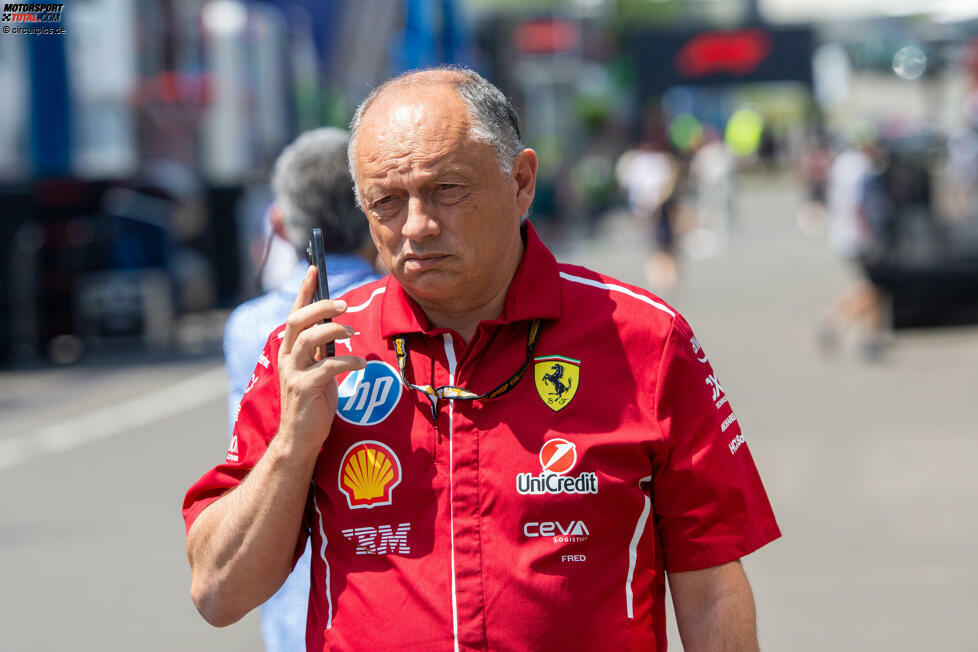 Frederic Vasseur (Ferrari-Teamchef): 