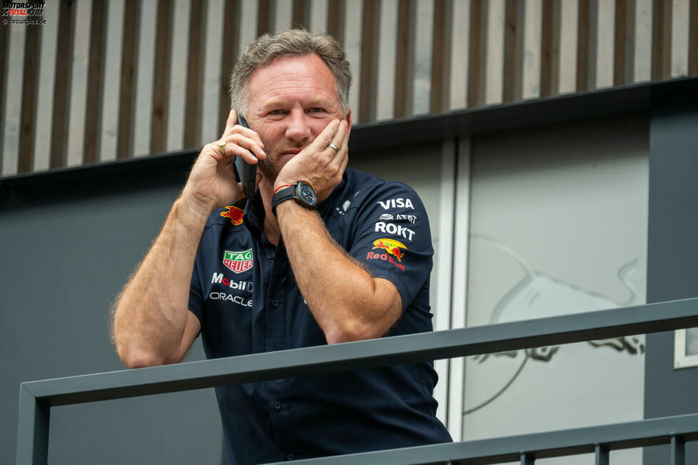 Christian Horner (Red-Bull-Teamchef): 