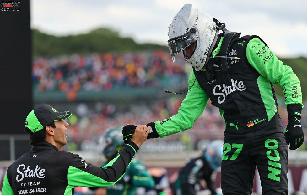 Gabriel Bortoleto (Sauber) am Funk: 