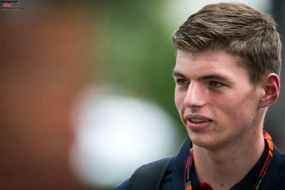 Der jüngste Grand-Prix-Teilnehmer: Max Verstappen (Niederlande) - 2015 beim Grand Prix von Australien in Melbourne mit 17 Jahren, 5 Monaten und 15 Tagen