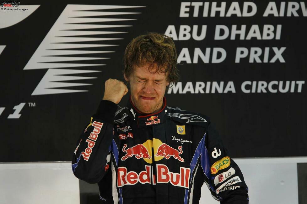 Der jüngste Formel-1-Weltmeister: Sebastian Vettel (Deutschland) - 2010 beim Grand Prix von Abu Dhabi mit 23 Jahren, 4 Monaten und 11 Tagen