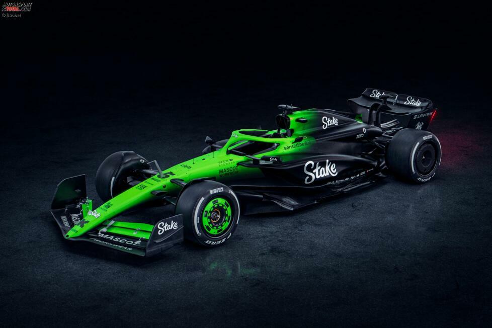 31 Punkte: Sauber - Das Grün kennen wir ja schon aus dem Vorjahr, es kommt 2025 etwas 