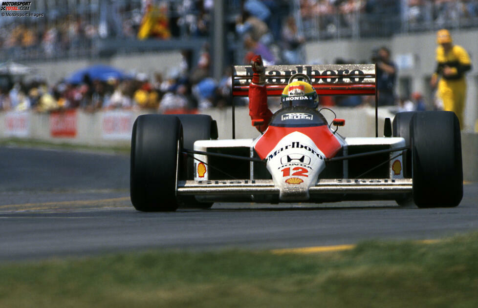 Nicht weniger als neunmal sitzt der Formel-1-Weltmeister in einem von der Zigarettenmarke Marlboro gesponserten McLaren. Es handelt sich damit um eine der erfolgreichsten Sponsor-Team-Verbindungen aller Zeiten. Alles beginnt mit Emerson Fittipaldi und dem WM-Titel 1974. Auf diesen ersten Titel folgen acht weitere, drei mit Ayrton Senna.