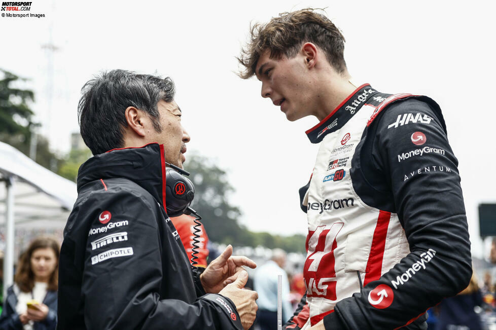Oliver Bearman (Haas): 2 Punkte - Kollision in Brasilien (2)