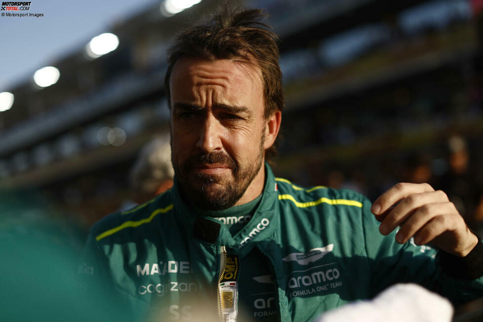 Fernando Alonso (Aston Martin): 8 Punkte - Gefährliche Fahrweise in Australien (3), Kollision in China (3) und Kollision in Österreich (2)