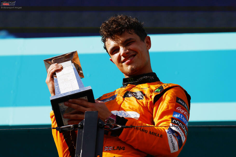 Lando Norris (McLaren): 3 Punkte - Gelbe Flagge missachtet in Katar (3)