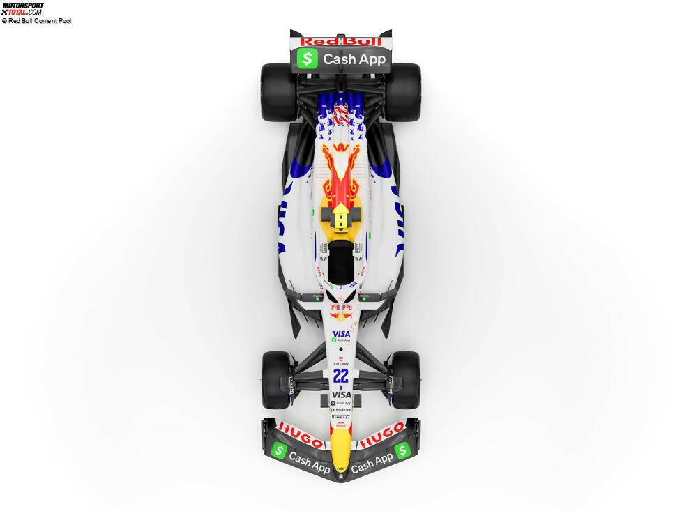 Das neue Auto des Teams wirkt 