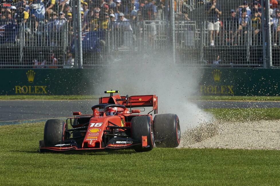 Charles Leclerc (P5, Australien 2019): An der Seite von Sebastian Vettel präsentiert sich der Monegasse gleich beim ersten Grand Prix in Rot auf Augenhöhe mit dem Deutschen und kommt beim Saisonauftakt in Melbourne nur eine Position hinter diesem ins Ziel. Sein bislang größer Erfolg mit Ferrari ist später die Vizeweltmeisterschaft 2022.
