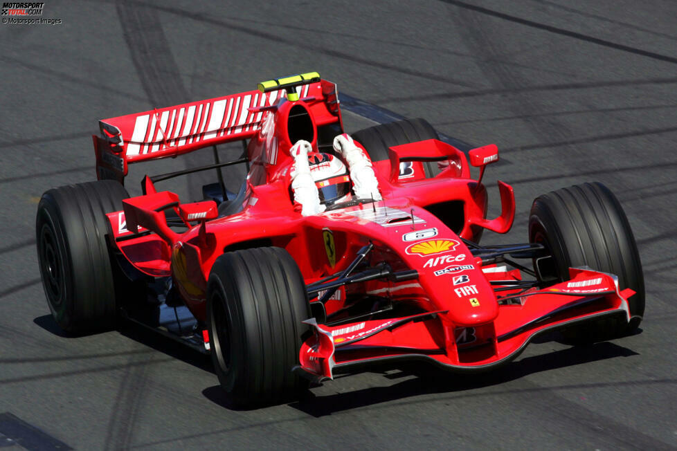 Kimi Räikkönen (Australien 2007) - Wieder 18 Jahre später ist es der 