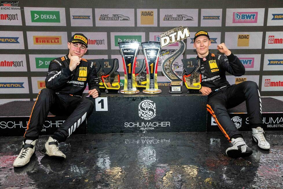 Seppänen ist zudem der erste Pilot, dem die direkte Titelverteidigung gelang. Kalender kürte sich mit gerade einmal 16 Jahren und sechs Monaten zum bisher jüngsten Champion des ADAC GT Masters.