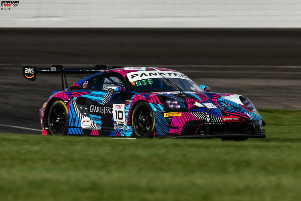 Platz 8 Fahrer: Patric Niederhauser (Porsche 911 GT3 R) - 28 Punkte