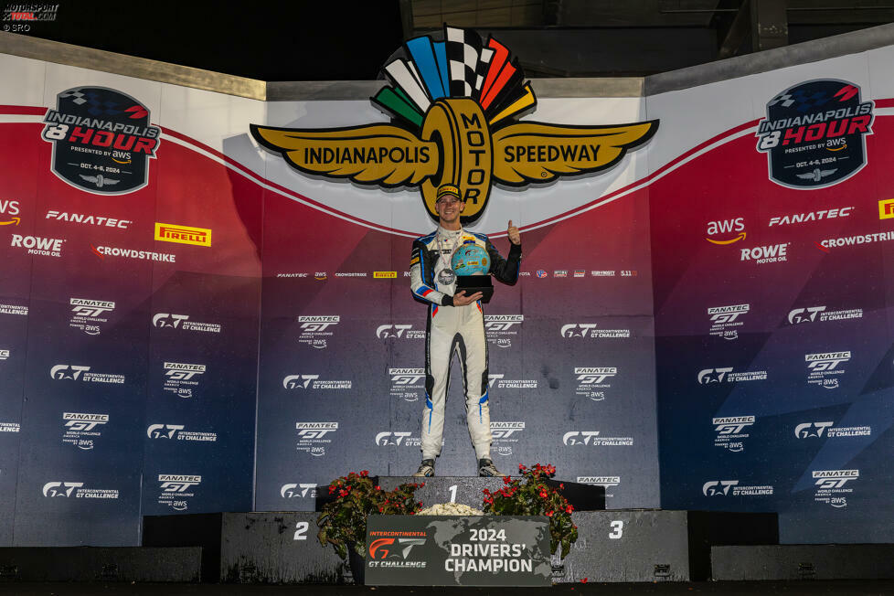 Platz 1 Fahrer: Charles Weerts (BMW M4 GT3) - 68 Punkte