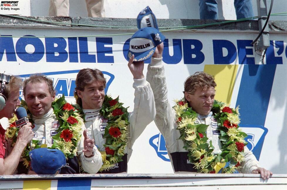1989 siegt Mass gemeinsam mit Manuel Reuter und Stanley Dickens für Mercedes beim 24-Stunden-Rennen in Le Mans und belegt erneut Platz zwei in der Sportwagen-WM.