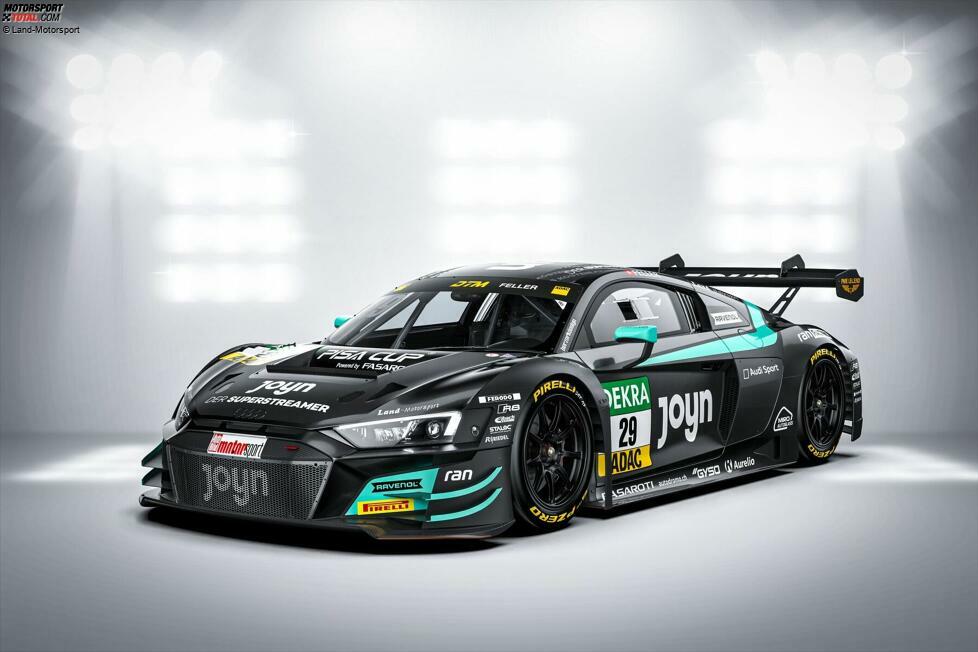 #29 Ricardo Feller (Land-Audi) im Joyn-Design für den Norisring