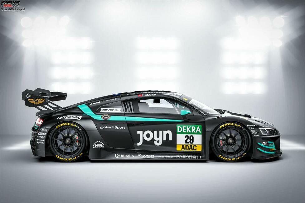 #29 Ricardo Feller (Land-Audi) im Joyn-Design für den Norisring