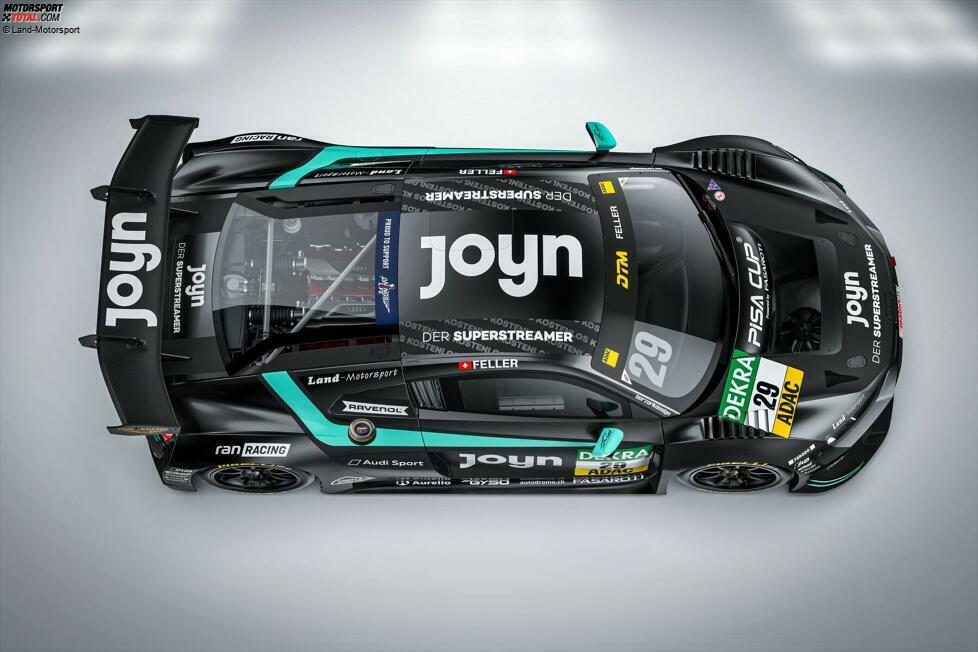 #29 Ricardo Feller (Land-Audi) im Joyn-Design für den Norisring