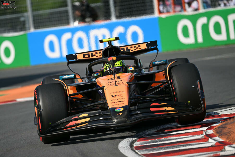Kanada: Nach einem Triple-Header ohne größere Fehler und mit zwei zweiten Plätzen und einem Sieg in Monaco wird Kanada zum bislang größten Debakel für Norris. Bereits im Qualifying wird er nach einem Fehler nur Siebter, bevor er einen Tag später im Rennen ...