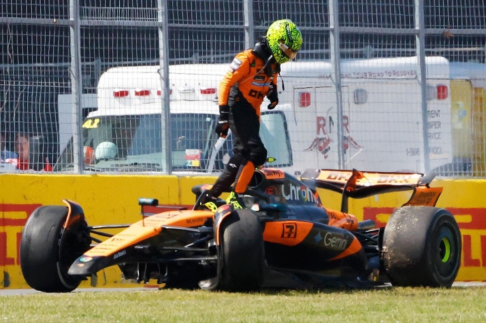 Unfälle, Strafen und weitere Missgeschicke - Ein Überblick über die Fehler, die WM-Favorit Lando Norris im Verlauf der Formel-1-Saison 2025 bereits passiert sind