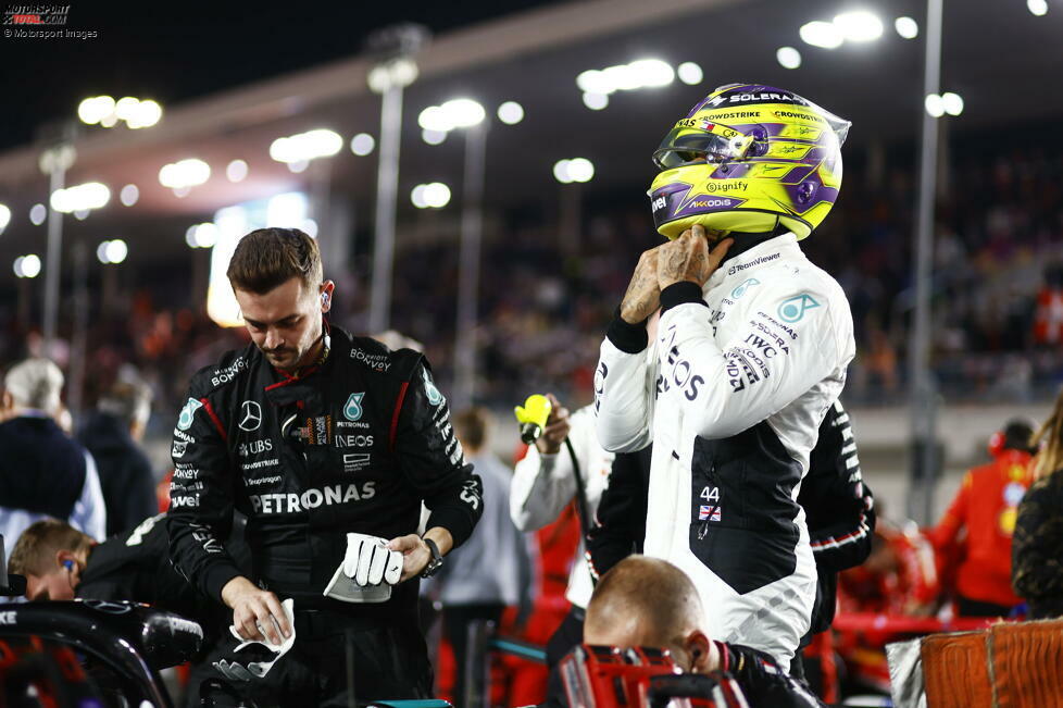Austin ist nicht das einzige Rennen, bei dem Hamilton in seiner finalen Mercedes-Saison vor allem im Qualifying Probleme hat. 