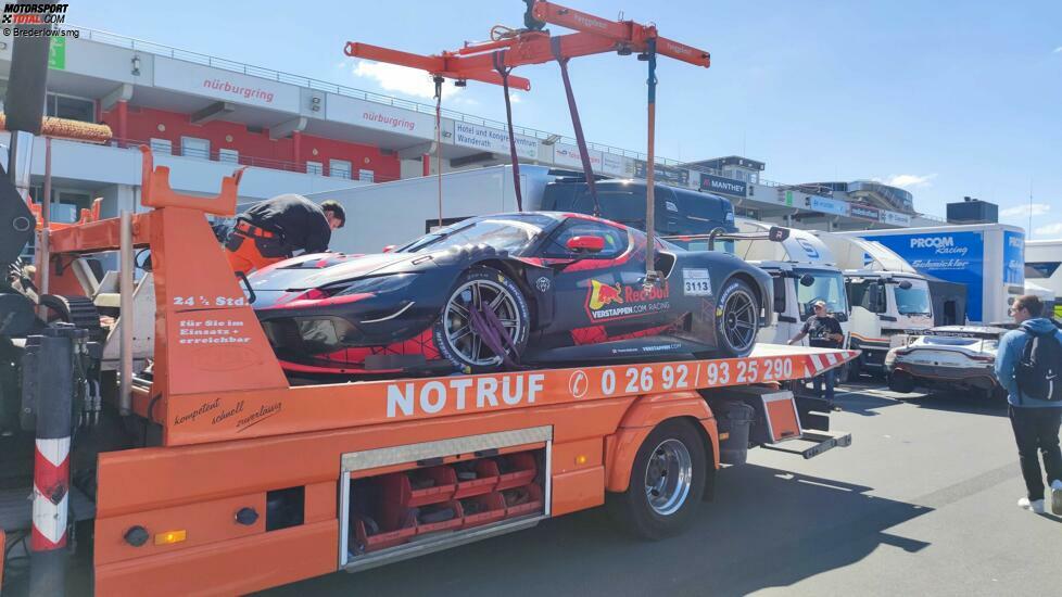 Im Cockpit saß dabei aber nicht Verstappen, sondern sein Teamkollege Chris Lulham.