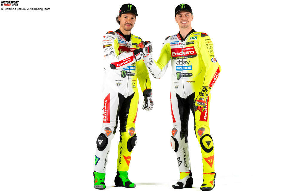 Pertamina Enduro VR46 Racing Team: Franco Morbidelli #21, Fabio Di Giannantonio #49