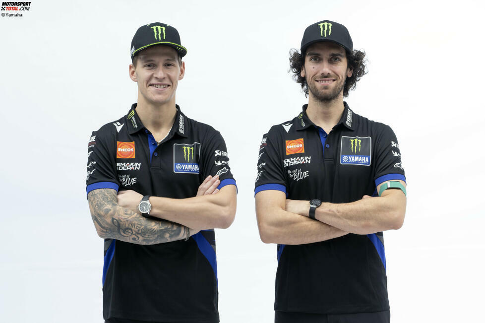 Monster Energy Yamaha MotoGP: Fabio Quartararo #20, Alex Rins #42
