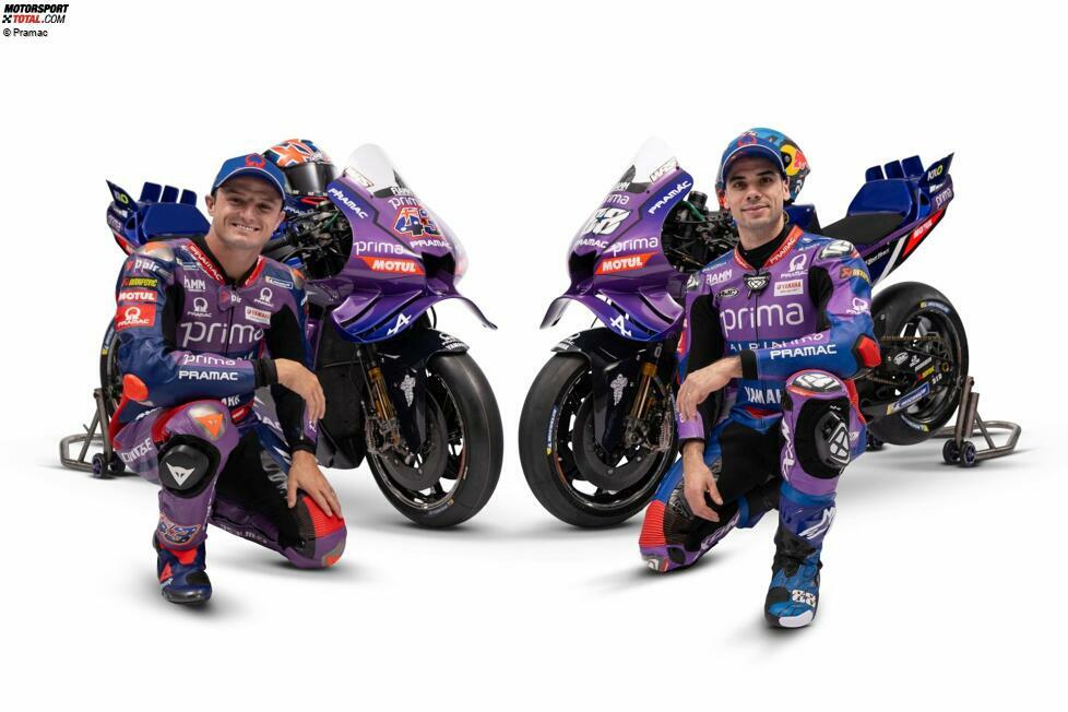 Prima Pramac Yamaha: Jack Miller #43, Miguel Oliveira #88