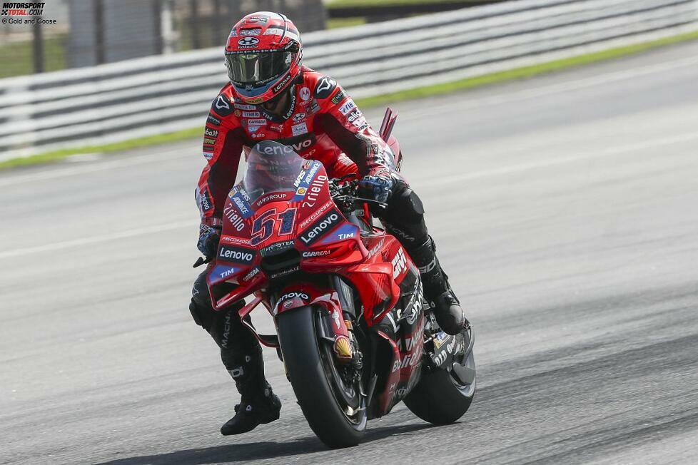 Mit regelmäßigem Renneinsatz in der italienischen Superbike-Meisterschaft bleibt er in Form.