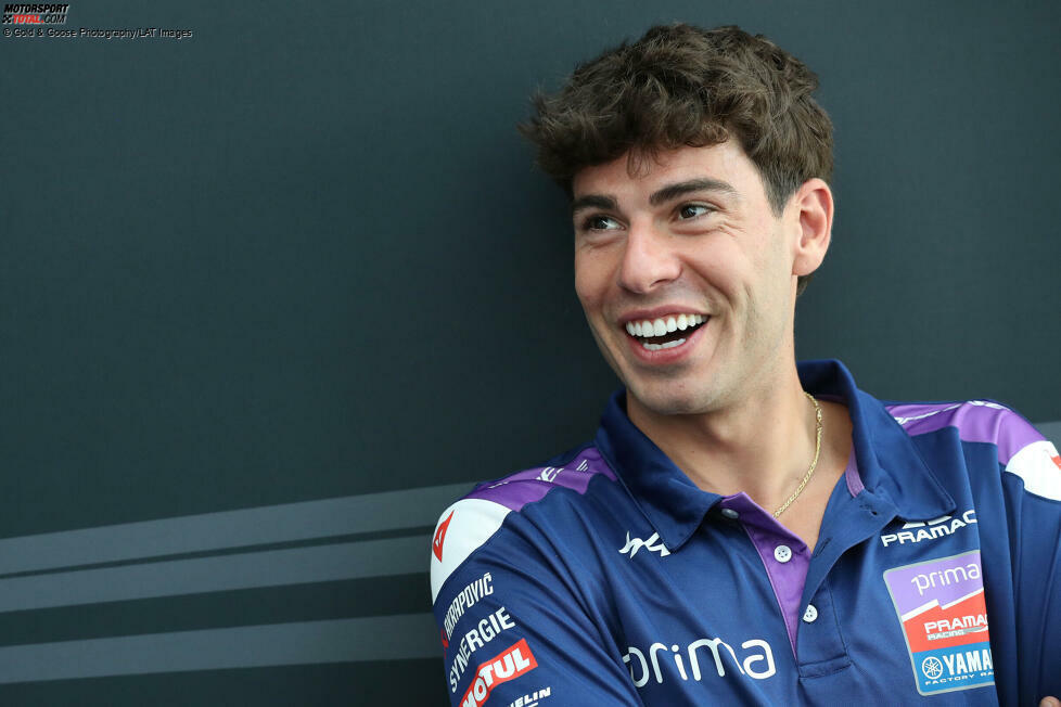 Augusto Fernandez (Yamaha): Der Moto2-Weltmeister von 2022 wechselte nach zwei Jahren bei Tech3-GasGas in die Testrolle bei Yamaha.