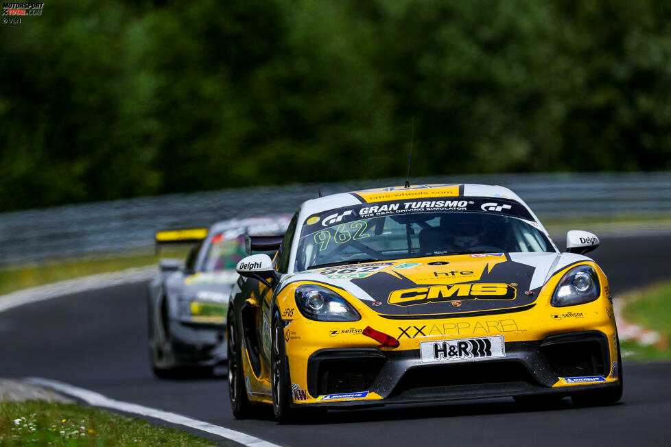 Cup3: Joshua Bednarski, Moritz Oberheim, Lucas Daugaard (Porsche 718 Cayman GT4 CS) - 90 Punkte