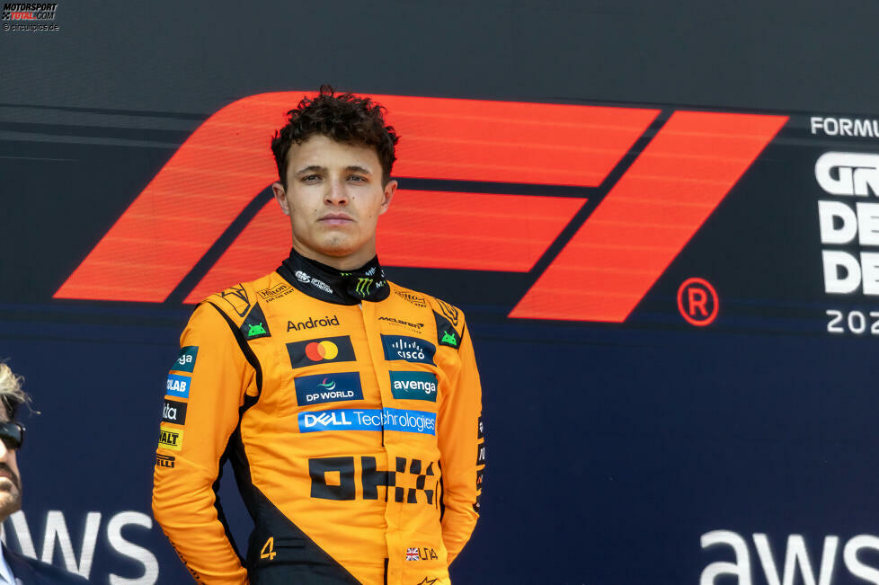 Lando Norris: (Redaktion: 2) - Hier sind wir ebenfalls nicht so kritisch. Im Qualifying wäre sicher mehr drin gewesen, das Rennen war dafür aber gut. Ob er mit einem besseren Startplatz eine Chance gehabt hätte, Verstappen zu schlagen? Unter den gegebenen Vorzeichen holte er im Rennen wohl das Maximum heraus.