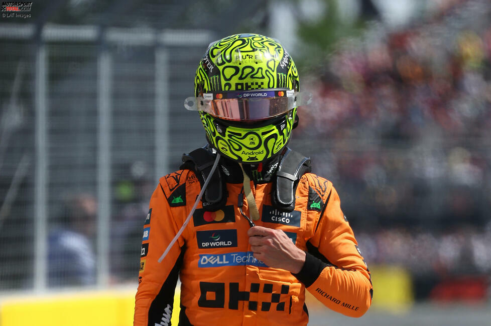 Lando Norris (Redaktion: 5) - Einstimmige Zustimmung von uns. War am Wochenende vermutlich sogar der schnellere McLaren-Fahrer, aber das bringt eben nichts, wenn man wieder das Qualifying nicht zusammenbringt. Und der Crash im Rennen war natürlich komplett 