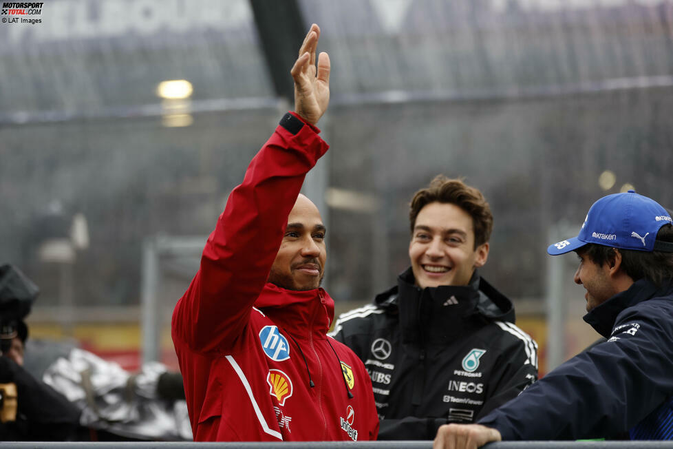 Lewis Hamilton (Redaktion: 4) - Uns auch nicht, weshalb wir sogar nur eine 4 geben. War langsamer als Leclerc, was zu erwarten war, und ließ sich im Rennen in der letzten Runde von Piastri abkochen. Einem Hamilton in Bestform wäre das nicht passiert. Dazu der Dreher im Qualifying. Braucht noch Zeit, um sich an das Auto zu gewöhnen.