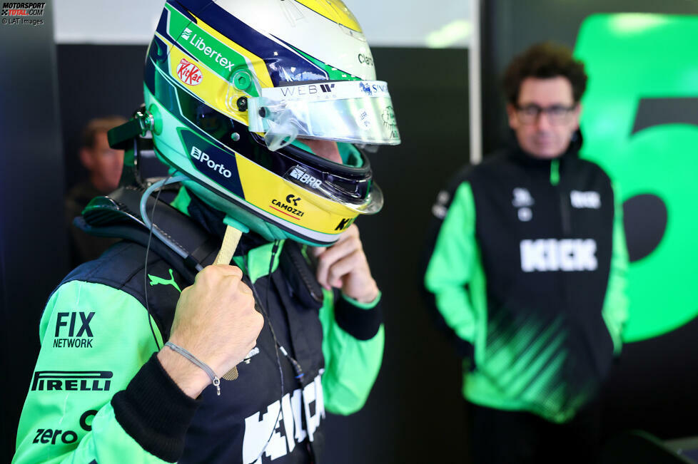 Gabriel Bortoleto (Redaktion: 4) - Erneut bewerten wir strenger, sogar die 5 stand im Raum. Wie auch bei Doohan rettet ihn aber unter anderem ein ordentliches Qualifying, in dem er sogar den deutlich erfahreneren Teamkollegen schlagen konnte. Auch im Rennen bis zum Crash nicht weit weg von Hülkenberg.