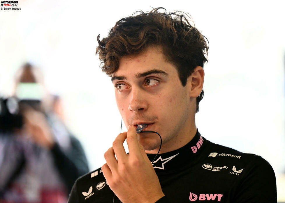 Franco Colapinto (Redaktion: 5) - Ein Rennen hatte der Argentinier nicht, deshalb kann man nur das Qualifying bewerten. Und da ist er mit einer 5 für den letzten Platz und einen Crash noch gut bedient ...