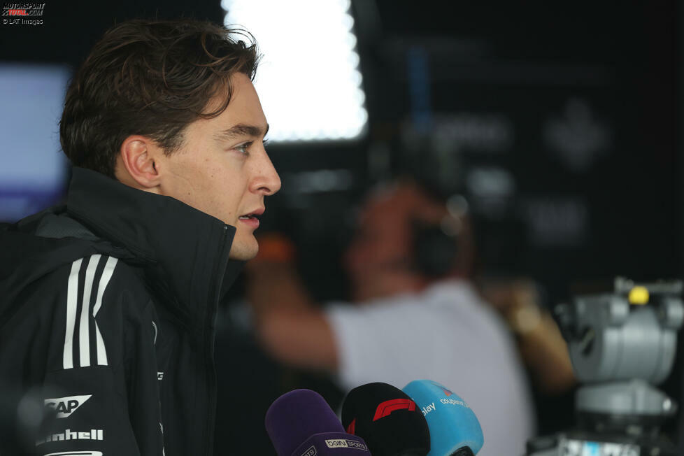 George Russell (Redaktion: 3) - Auch er bekommt von uns eine bessere Note, weil er zumindest teamintern die Nase vorne hatte. Bei der Strategie griff Mercedes gleich doppelt ins Klo und auch davon abgesehen ging bei den Silberpfeilen überraschend wenig.
