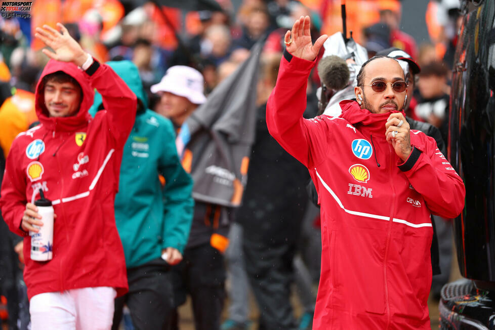 Lewis Hamilton (Redaktion: 3) - Wie auch bei Leclerc gilt, dass der Ferrari im Regen schwierig ist. Trotzdem war er eigentlich klar auf Podestkurs und schon direkt hinter Hülkenberg. Da hätten wir erwartet, dass er das gegen den Sauber dann auch einfährt.