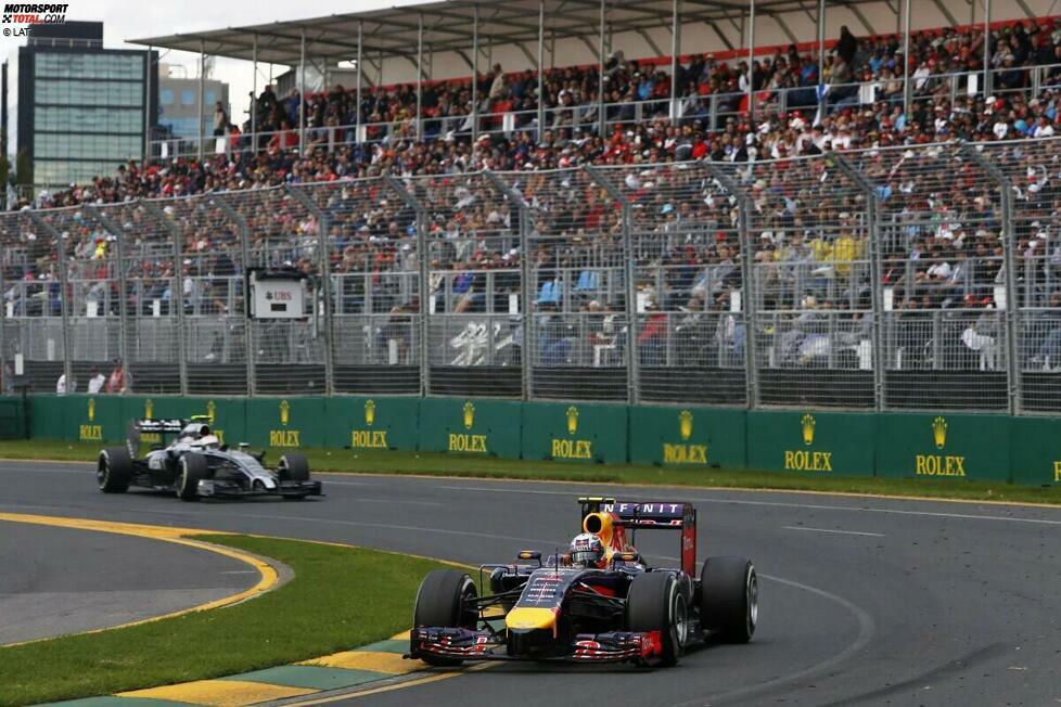 Daniel Ricciardo - Disqualifiziert beim Grand Prix von Australien 2014: Statistisch gesehen ist Ricciardos erstes Rennen das schlechteste, da er disqualifiziert wurde. Seine Leistung war bemerkenswert: Er qualifizierte sich in der ersten Reihe und wurde im Rennen Zweiter. Doch Red Bull überschritt die erlaubte Kraftstoffflussrate.