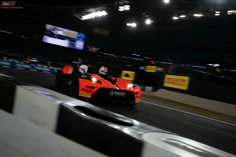 Zum Einsatz kamen Fahrzeuge vom Typ KTM X-Bow...