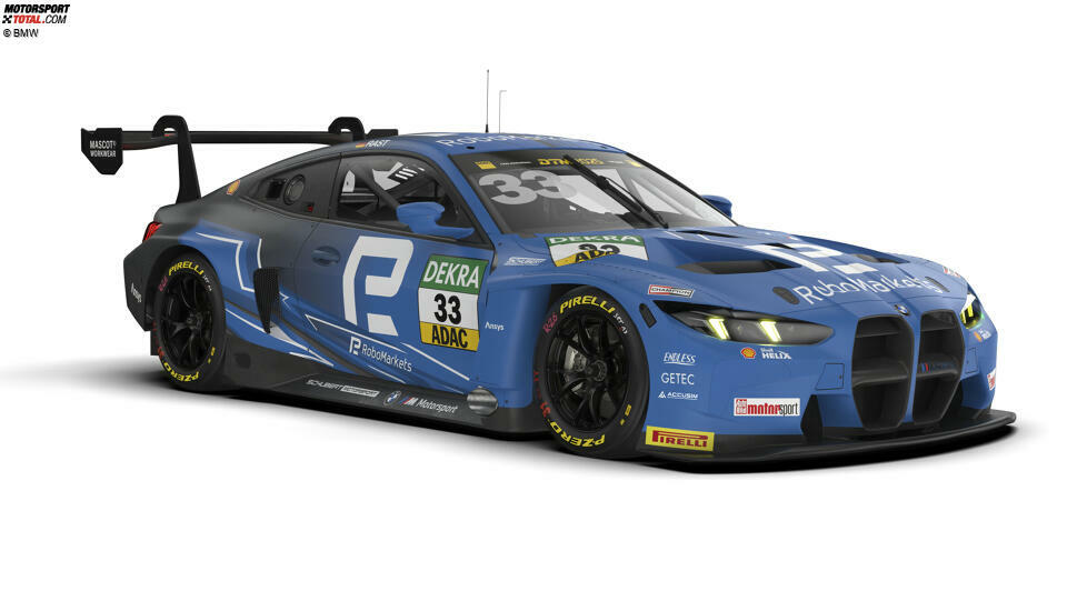 Ansonsten bleibt auch die Optik bei Rast nahezu unverändert: Das schwarz-blaue Design von RoboMarkets ist den DTM-Fans bereits aus dem Vorjahr bekannt.