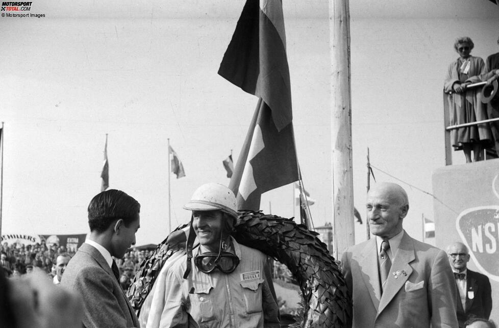 Farina ist zum Zeitpunkt des Sieges 46 Jahre, neun Monate und drei Tage alt.
