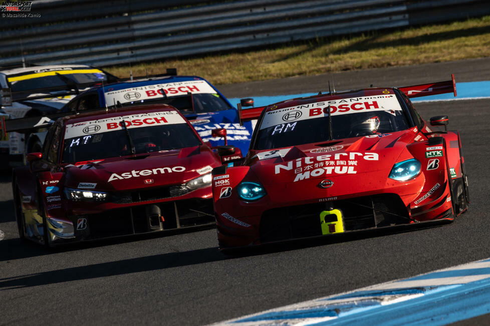 Platz 3 GT500: Mitsunori Takaboshi/Atsushi Miyake - Nismo NDDP (Nissan Z Nismo GT500) - 54 Punkte