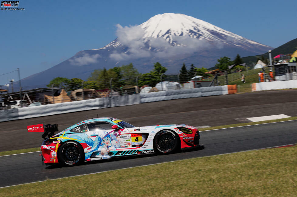 Platz 8 GT300: Nobuteru Taniguchi/Tatsuya Kataoka - Goodsmile Racing & Team Ukyo (Mercedes-AMG GT3) - 30 Punkte