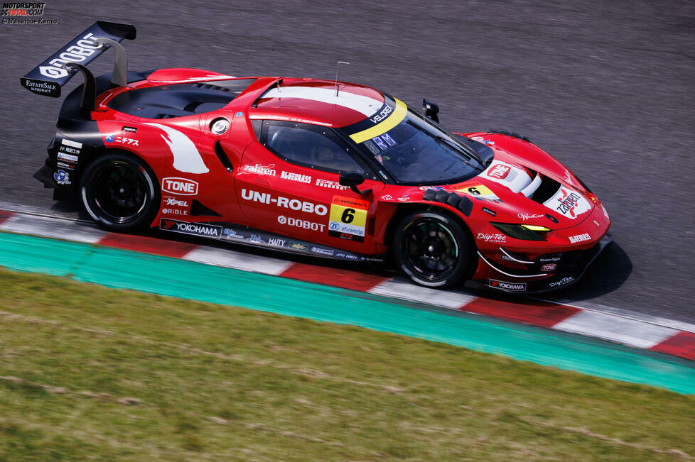 Platz 10 GT300: Yoshiaki Katayama/Roberto Merhi - Team LeMans (Ferrari 296 GT3) - 28 Punkte