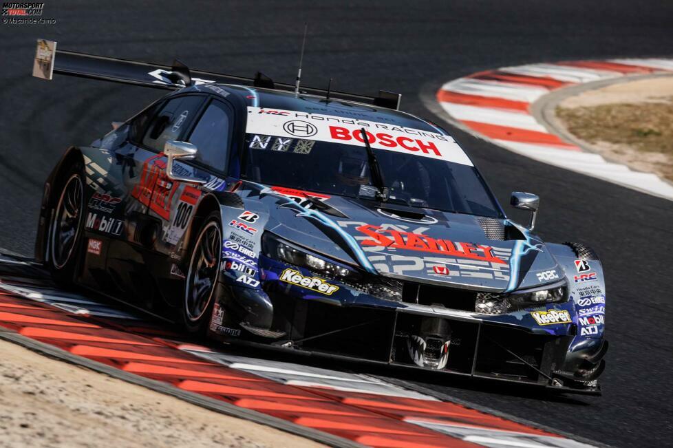 Platz 2 GT500: Naoki Yamamoto/Tadasuke Makino - Stanley Team Kunimitsu (Honda Civic Type R-GT) - 64 Punkte