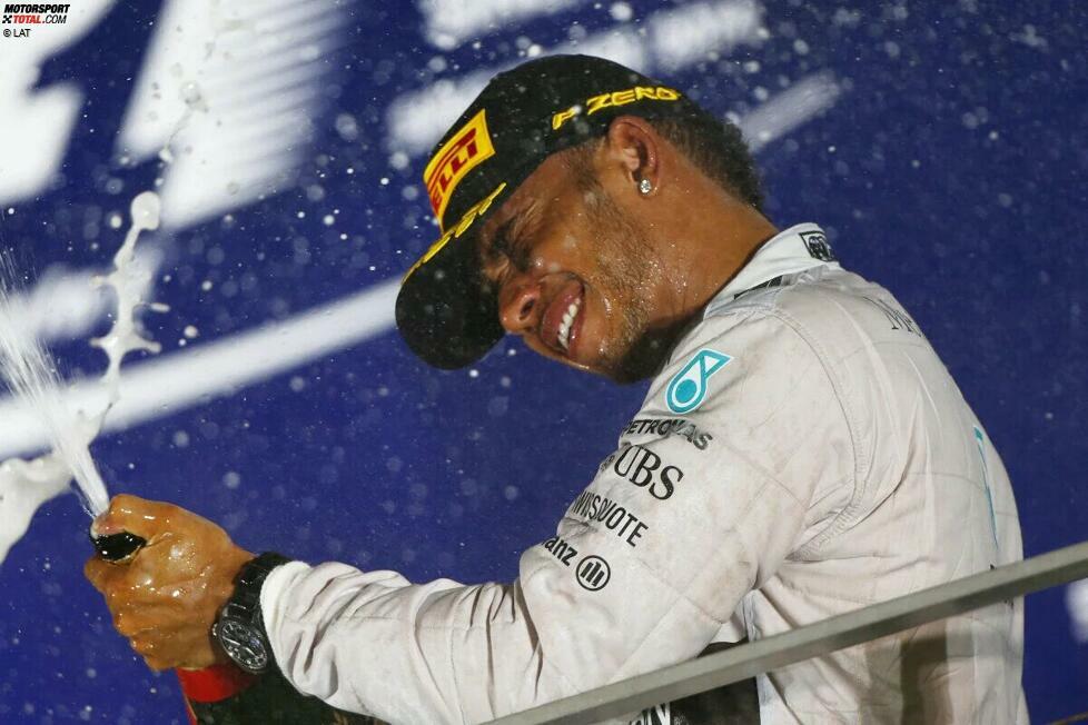 #7: Lewis Hamilton (546 Tage zwischen Singapur 2014 und Australien 2016)